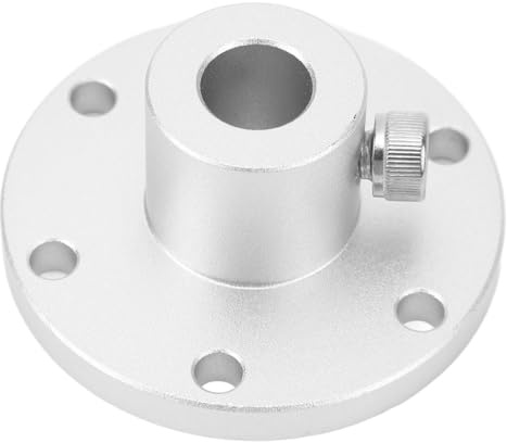 Connecteur D'accouplement à Bride de 12 Mm, Coupleur de Support d'arbre de Guidage en Aluminium à Transfert de Puissance à Haute efficacité avec Vis Hexagonale, pour Moteurs de
