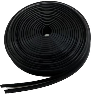 Kantenschutz Selbstklebend Kantenschutz, Fassungsprofil aus EPDM-Gummi für effektiven Kantenschutz, Selbstklebendes U-Form Kantenschutzprofil für Bleche Autotüren Metallplatten(2mm x 3m Schwarz)