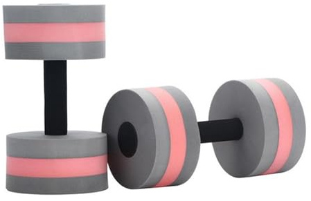 2 Stück Aqua Hanteln Set Eva-Schaum Wasserhanteln Für Wassergymnastik Aqua Fitness Water Aerobics Dumbbells Aquajogging Zubehör Für Effektives Wassertraining