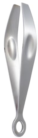 Gatuida Pinzas Inoxidable para Quitar Espinas de Pescado Manual Diseño Plano para Control Preciso Uso Práctico Cocina Fácil Limpieza Color Plateado