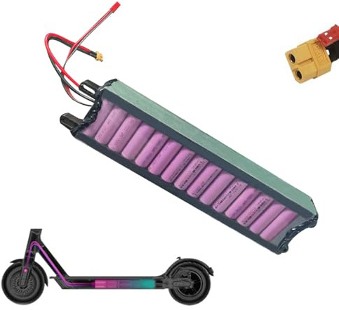 HJGHY 36v,10.4Ah, Batería de Iones de Litio para Scooter eléctrico de 36 V, 4,4 Ah, 5,2 Ah, 6,6 Ah, 7,8 Ah y 10,4 Ah. Reemplazo de batería de Litio para Scooter de 36 voltios.