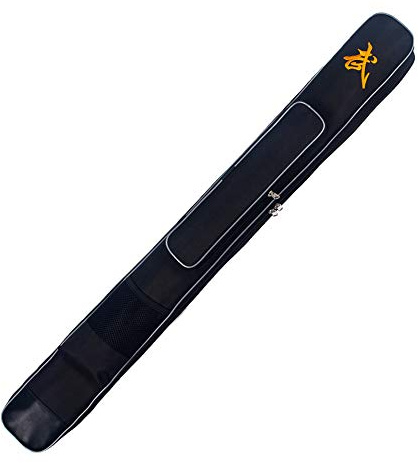 VNsdSD Custodia for Tai Chi, Borsa for bastoncini in tessuto Oxford Set di spade multifunzione for arti marziali Bordo argento,B