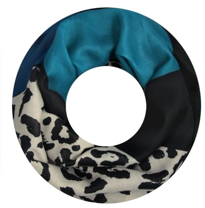 Majea Damen Loop Schal Schlauchschal Halstuch (880023)