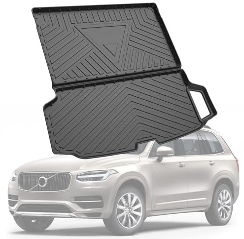 PSLER Vehicle Rear Cargo Liner Trunk Tray Floor Mat for XC90 2015 2016 2017 2018 2019 2020 20212 2022 2023 2024