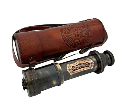 Vintage Schiffs-Teleskop Marine Seemann Beobachten und Trekking Royal Navy Gerät Maritime Designer Nautische Replik
