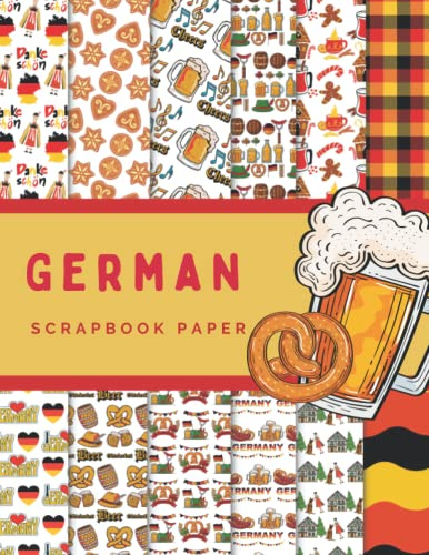 German Scrapbook Paper: Ideal DIY, Craft Projects, Card Making, Journals, Decorations (Scrapbook Paper Corner, Band 35)