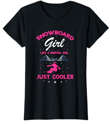 Snowboard Girl Snowboard Snowboarder Sport Snowboarding T-Shirt