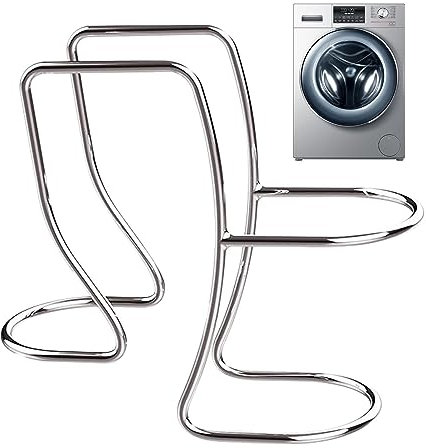 U-Bend Hangle Pipe Supports - 304 Stainless Steel Drain Hose Clamp U Hook Clip - Adjustable Rustproof Laundry Drain Hose Holder for Dishwashers, Fits Most Sinks Fowybe