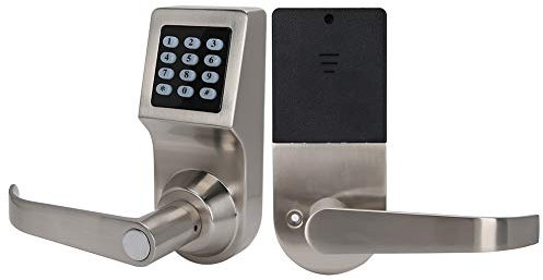 Serratura Intelligente Digitale per Porta con Tastiera a Codice, Maniglia con Codici IC Card e Chiave Elettronica