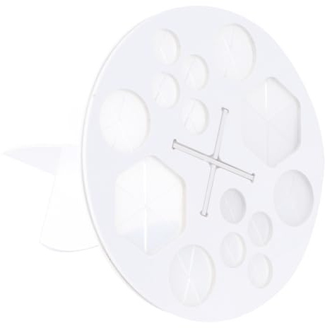 HAPINARY 1pezzi Porta Pennelli da Trucco Scaffale Organizer per Esporre e Riporre Pennelli Cosmetici su Cassettiera o Piano di Lavoro