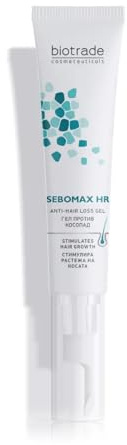 Haarwuchs-stimulierendes Gel, Haarwuchs-Serum für dünner werdendes Haar, Alopezie & Bartwuchs, aktiviert den natürlichen Wachstumszyklus mit Capsaicin & Menthol, ohne Silikone, ohne Parabene, 26 ml