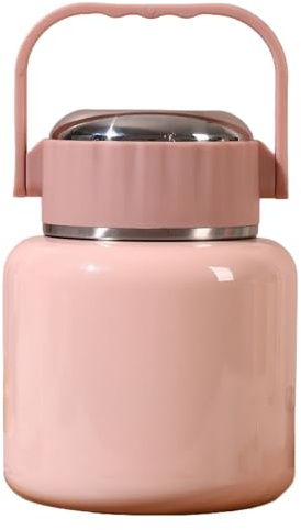 Meichoon Récipient alimentaire isotherme portable 900 ml en acier inoxydable 316 pour garder au chaud/froid 24 heures de soupe durable pour enfants, adultes et amateurs de fitness, technologie thermos