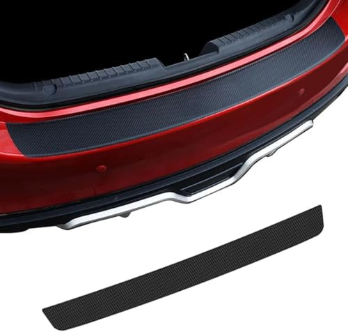 Protector Parachoques Trasero para BMW 1 Series E87 Hatchback 2003-2012, Protector de Parachoques Maletero Coche Pegatinas Umbral de Ajuste de Puerta Trasera