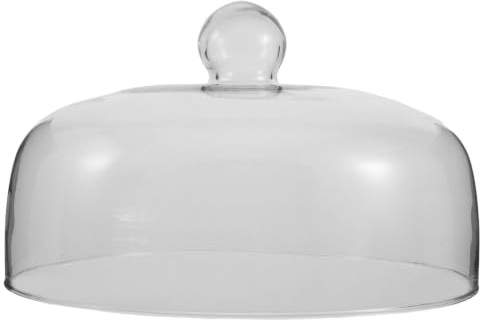 DOITOOL Cloche à gâteau de 30 cm avec poignée à Bouton : idéale pour Conserver et présenter Vos gâteaux et pâtisseries.