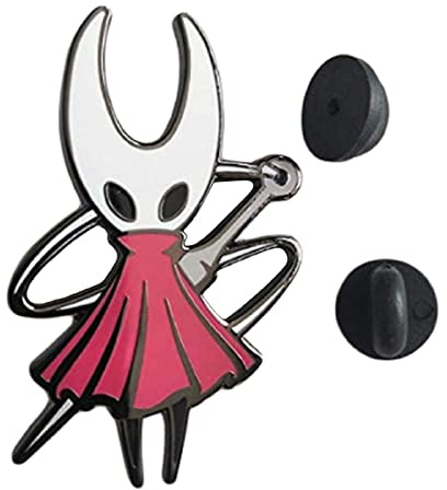 Ihålig riddare emalj nål hornet krage metall brosch nål ryggsäck väska kostym emblem kläder smycken accessoarer för kvinnor män, Metall