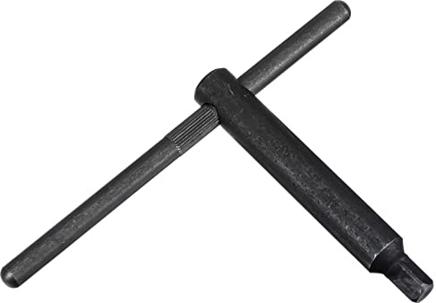 sourcing map Lathe Chuck Wrench, 12mm Square Head Key Spanner Tool for CNC Router Engraving Milling Machine (L180x250mm)