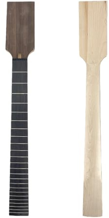 WUQIMUSC 7-Saite Gitarre Hals Ahorn Breite Paddle Kopf Palisander Griffbrett 24-Bund 25.5inch