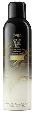 Oribe Gold Lust Dry Heat Protection Spray - Heat Protectant For Styling Dry Hair - Repairs & Prevents Damage, Provides 450°F Heat Protection & Smoothes Frizz - For All Hair Types - 5.2 oz
