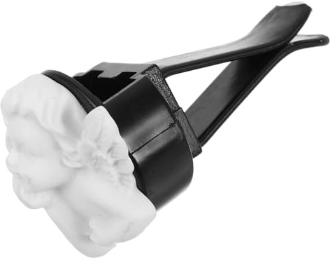 Vaguelly Auto Lufterfrischer Engel Diffusor Aus Kunstharz Verstellbarer Edelstahl Lüftungsschlitzclip Auto Duftspender Für Damen Autoinnenraum