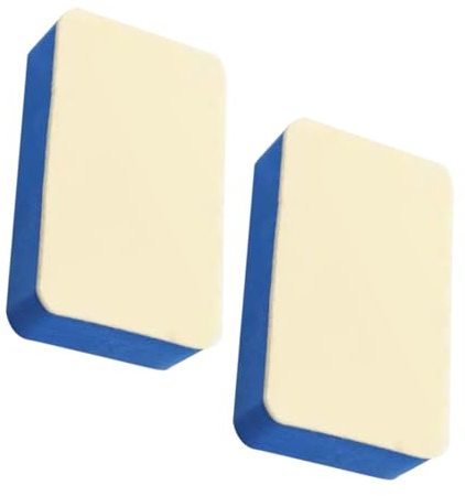Mikinona 2 Piezas Esponjas de Lavado para Coche Unidades Esponja Limpiadora Multiusos para Eliminar Película de Aceite y y para Limpieza de Parabrisas y Ventilación