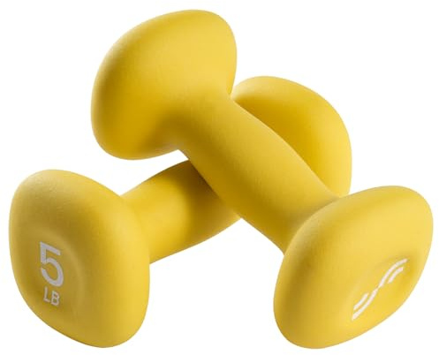 Sportneer Hanteln Neopren Kurzhanteln Frauen Hantelset Kleine Hantel Kurzhantelset (2er-Set) für Damen Gymnastik Yoga Pilates und Kinder