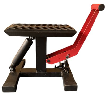 Hogvinnatil Élévateur pour moto | Table élévatrice à hauteur réglable - Table élévatrice résistante pour l'entretien de motos, VTT, motos d'essai et ateliers automobiles