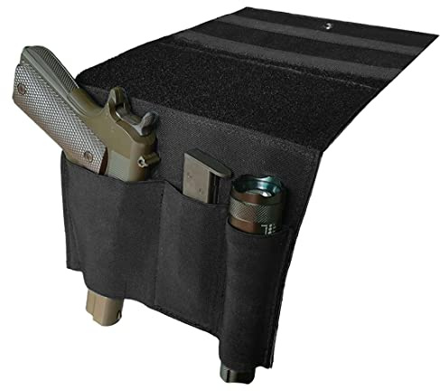 Bedside Pistol Holster Tactical Bed Side Under Mattress Handgun Gun Holster