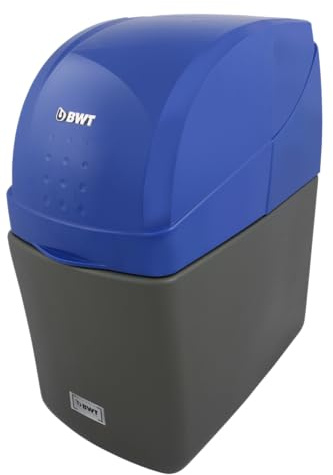 BWT WS455 Hi Flow Electronic Demand Block/Tablet Water Softener, Blue, 10 Litre, Luxury Water Softener, WRAS Approved