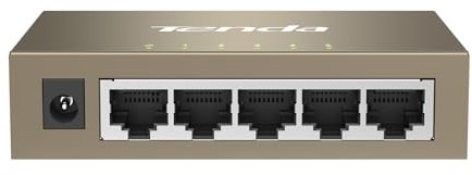 Tenda Commutateur Gigabit 5 Ports 10/100/1000Mbps 5 Ports Gigabit Ethernet Switch (TEG1005D)