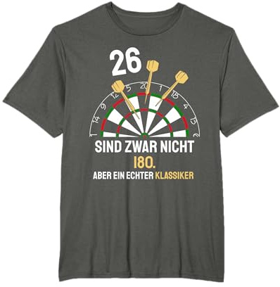 Darts Dartspieler Dartpfeil Lustiger Dart Spruch T-Shirt