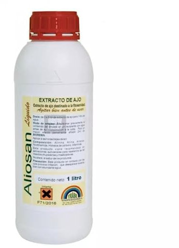 GROWMANIA Trabe Aliosan 1 L | Protector para plantas de Extracto de Ajo