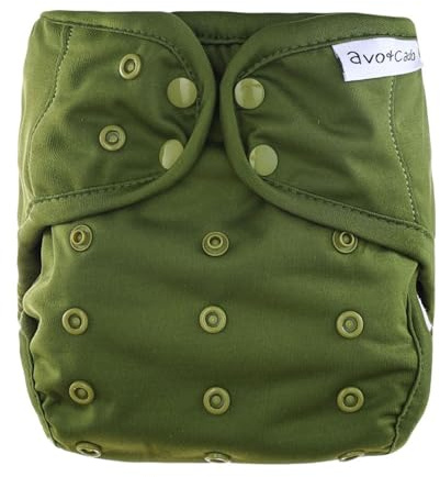avo+cado Explorer One Size Stoffwindel-Überhose (Moss)