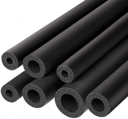 Rörisolering Lagging Svart 1,8M | 50MM 110mm Skumskydd, Flexibelt Skumrör For Handtagsstöd, Lätt Att Skära (Storlek : 25mmx9mmx1.7m)