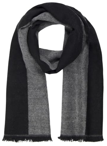 LINDENMANN Schal Herren Textil-Schal Herren schwarz/grau