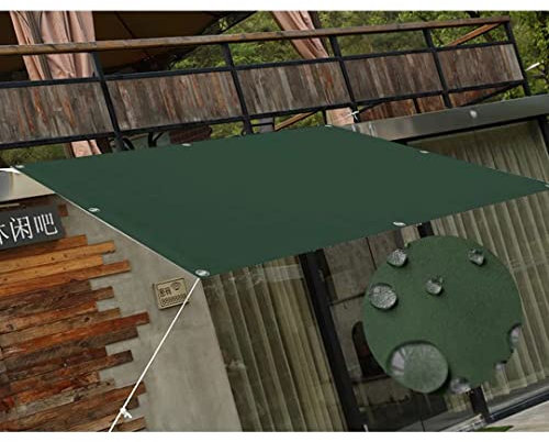 Toldo impermeable grande para jardín con diseño de borde recto para pérgola, cubierta de repuesto