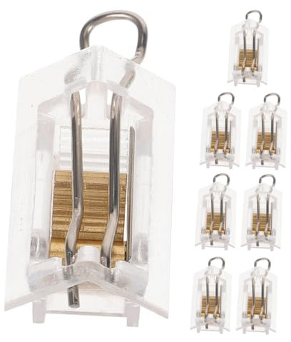 Didiseaon 8pcs Venetian Blinds Accessories Cord Lock Blind Wire Locks for Window Replacement Parts Roman Curtain