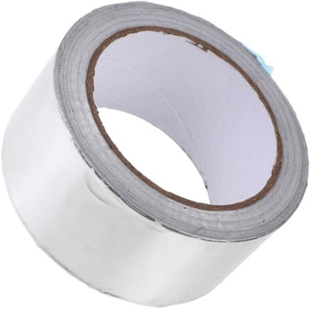 Holibanna Aluminum Foil Tape for Ductwork Household Pipe Repairing Tape Heavy Duty Adhesive for Pipeline