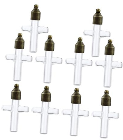 GLEAVI Fiale Piccole Bottigliette Fiale Decorative Piccole Per Campioni Profumo Caramelle Regali Nozze e Decorazioni Da Te