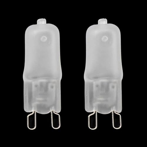JZLBBC G9 20W Kapsel Glühbirne Lampe Matted Lense G9 40 Watt 230 Volt Halogen Glühbirne 2 Pin T4 JD Typ Warmweiß 1PCS 20W