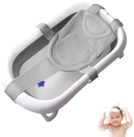 Inserto per vasca da bagno, cuscino da bagno per neonati, seggiolino per bambini, a partire da 0 mesi, per neonati