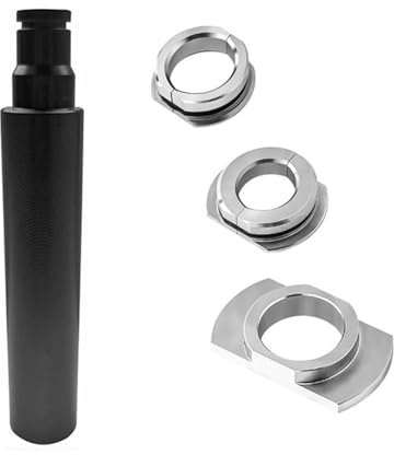Innenlager Abzieher Werkzeug für BB30 BB86 BB92, 24mm 26mm 30mm Lagerabzieher Fahrrad Tretlager Werkzeug Set, Edelstahl Montagewerkzeug für Rennrad & MTB