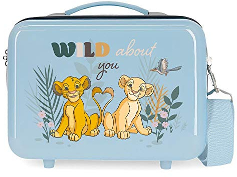 Disney Before The Bloom Trousse de Toilette Adaptable, Le Roi Lion, 29x21x15 cms, Trousse de Toilette