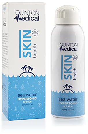 Quinton Medical Skin Health - Spray Agua de Mar Piel Atópica, 100 ml | Alivia prurito, rojez y sequedad; mejora la barrera cutánea. Desde 3 años, 2 aplicaciones al día