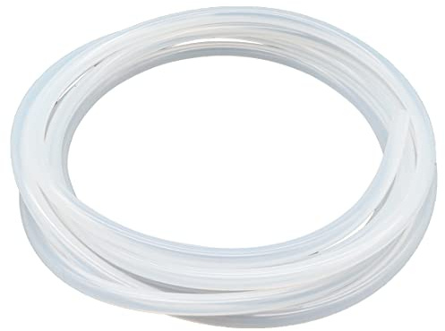 Silicone Tube 5mm ID X 8mm OD, 3 Meters(9.8FT), LAVMHAB Food Grade Hose Flexible Silicone Tubing Clear Water Air Hose Pipes for Pump Transfer