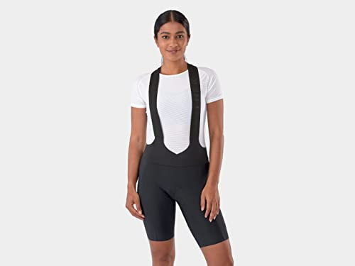 Bontrager Trek Velocis Damen Fahrrad Trägerhose kurz schwarz 2025: Größe: L (38/40)