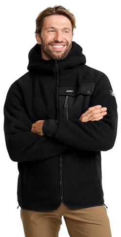 RevolutionRace Sherpa Hoodie für Herren, Outdoor Fleecejacken perfekt für Wanderungen und Outdoor-Abenteuer