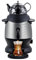 GJLRS Samovar Elettrico in Acciaio Inossidabile, Macchina per Il tè Spegnimento Automatico dell'Acqua Protezione da Surriscaldamento, 6+1=7 Litri, 1350W, Riscaldamento 4-6 Minuti, con Rubinetto