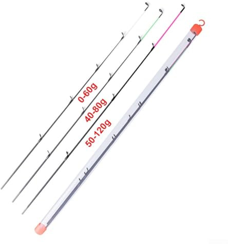 Punta superior de caña de carpa de alimentación rápida, material de carbono/fibra de vidrio, diseño de dureza extra