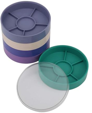 Stockage De Pièces De Montre - Conçu Pour Garantir La Sécurité Des Objets, Stockage D'outils D'horloger | Boîte De Rangement Cylindrique Multicouche Pour Pièces De Montre, Boîte D'organisation De