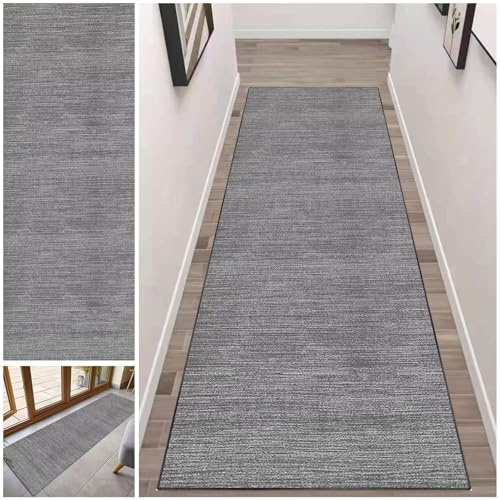 Alfombra Cocina 80 x 180 cm Lavable Antideslizante Alfombra de Pasillo para Corredor Alfombra Salon de Habitacion Pelo Corto Absorbente Felpudo de Entrada Alfombra Corredor Larga para Dormitorio
